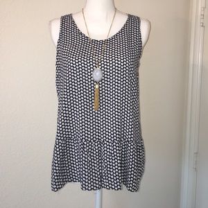 Gap Sleeveless Heart Blouse